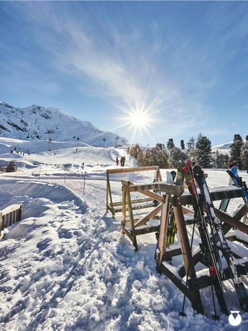 Big Tartiflat, Arc 1950, 2 Bed Ski-In Ski-Out Bourg-Saint-Maurice Exteriér fotografie